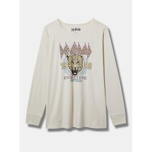 NWT Def Leppard Classic Fit‎ Crew Cotton Tee 5X